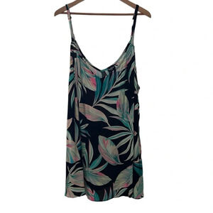 TORRID Sophie Crinkle Gauze Swing Cami tank top tropical